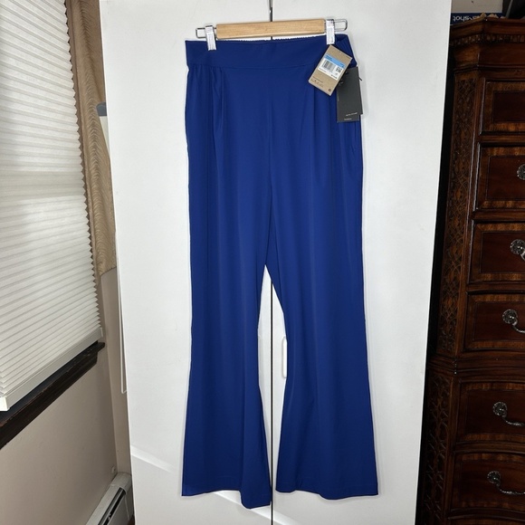Nike 24.7 PerfectStretch Women’s High Rise Wide-Leg Pants Blue HM8389-455 Medium - Picture 1 of 5